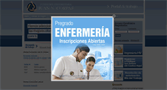 Desktop Screenshot of ofertaslaborales.juanncorpas.edu.co